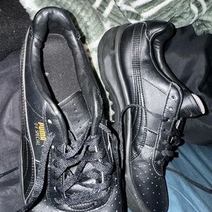 Puma Black Kids Sneakers